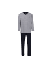 Tom Tailor Pyjama Nevada in blau-dunkel-Ringel
