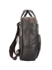 Strellson Brick Lane Rucksack Leder 42 cm Laptopfach in darkbrown