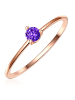 Glanzstücke München Ring Sterling Silber Zirkonia in roségold
