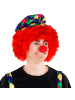 tectake Spaßvogel/Komiker, in grün, Gr. XL, Clown-Nase, 2 große Taschen vorn
