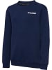 Hummel Kinder Sweatshirt "Hmlmover Cotton Sweatshirt Kids" in Blau
