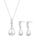 Elli Schmuckset 925 Sterling Silber in Blau