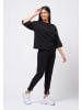Tom Barron Freizeitanzug Loungewear Set Cozy Chic in BLACK