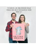 Mr. & Mrs. Panda Poster Elefant Seifenblasen mit Spruch in Rot Pastell