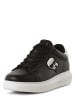 Karl Lagerfeld Sneaker aus Leder in schwarz