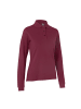 IDENTITY Polo Shirt stretch in Bordeaux