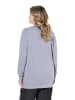 MIAMODA Sweatshirt in bleigrau