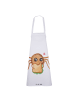 Mr. & Mrs. Panda Schürze Spinne Agathe Sandwich ohne Spruch in Weiß