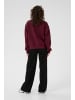 Kaffe Sweatshirt KAelenora Loose fit in Windsor Wine/Amour Embd.