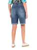 Ulla Popken Caprihose in blue denim