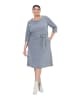 Ulla Popken Kleid in mittel grau melange