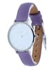 Ice Watch Quarzuhr City Pastel lila Lederarmband  32 mm in lila