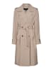 Vero Moda Trenchcoat in Silver Mink