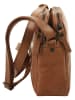 SPIKES & SPARROW Umhängetasche echt Leder in cognac