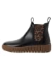 Tamaris Chelsea Boot in BLACK/LEOPARD