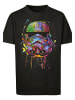 F4NT4STIC T-Shirt Star Wars Stormtrooper in schwarz