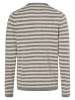 FYNCH-HATTON Pullover in hellgrau beige