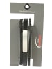 Adeliás Herren Armband – Lederarmband aus Leder 21 cm in schwarz