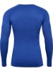 Hummel T-Shirt "Hmlbl Comfort 2.0 Tee L/S" in Blau