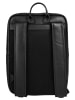 Bugatti Rucksack CLARK echt Leder in schwarz