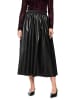 MARC CAIN COLLECTIONS Kunstlederrock in schwarz