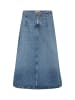 Mos Mosh MMLeala Denim Skirt in Mid Blue