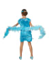 tectake Stilechtes Outfit der 20er Jahre, blau