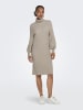 ONLY Strickkleid in Mocha Meringue