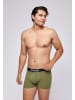 SNOCKS Boxershorts aus Bio-Baumwolle 6 Stück in Olive