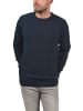 INDICODE Strickpullover IDPauletta 35415MM Strickpulli aus Grobstrick in dunkelblau