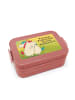 Mr. & Mrs. Panda Bento Lunchbox Einhorn Mitteilung Design mit Sp... in Rot Pastell