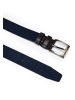 Wittchen Leather belt in Dark blue