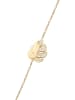 faina Women Chain Link Bracelet in Gold