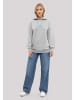 F4NT4STIC Hoodie Knut und Jan Scribble Logo in grau meliert