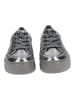 Paul Green Sneaker in Metallic Silver