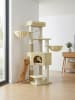 Feandrea Katzenbaum Clawfy in Sandbeige-Beige - (B)50 x (H)160 x (T)50 cm