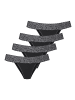 LASCANA Brasilslip in schwarz