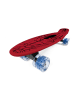 Spiderman Pennyboard Robustes Polypropylen und Polyurethanräder in Rot