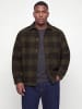 JACK & JONES PLUS Overshirt in Olive Night