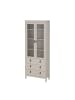 ebuy24 Vitrinenschrank Madrid Kaschmir 78 x 33 cm