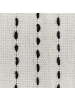 Beliani Tagesdecke MODAR in Weiß/Schwarz - (W) 150 x (H) 1 x (L) 200 cm