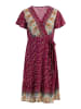 VIRITA Women Sommerkleid in Beere Pink Mehrfarbig