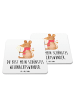 Mr. & Mrs. Panda Untersetzer Set Maus Weihnachten mit Spruch in Weiß