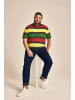 Men Plus Jeanshose in dark blue denim