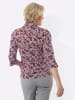 WITT WEIDEN Poloshirt in orchidee-ecru-bedruckt