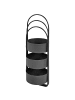 Beliani Indoor Blumentopf COLUTENA in Schwarz - (W) 56 x (H) 75 x (L) 26 cm