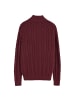Polo Club Pullover MAN RIGBY GO CABLE ZIPPER WOOL KLUM LONG SLEEVE REGULAR FIT in Granat