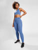 Hummel Hummel Leggings Hmltif Yoga Damen Dehnbarem Schnelltrocknend Nahtlosen in BLUE HORIZON