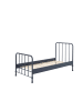 58 aufm Kessel METALLBETT Kay 97x110x206 aus Metall in Blau matt