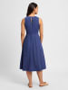 Ambiance Kleid in indigo - 0002